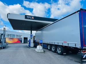 Nuevo punto de servicio en TFC Truckstop Meer (Bélgica)